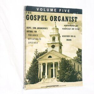 The Gospel Organist Organ Sheet Music Book Volume Five Singspiration 1974